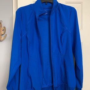 Royal Blue Scrub Jacket